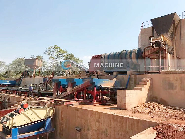 Wolframite Jig Separator for Alluvial or Wolframe Ore Processing Plant