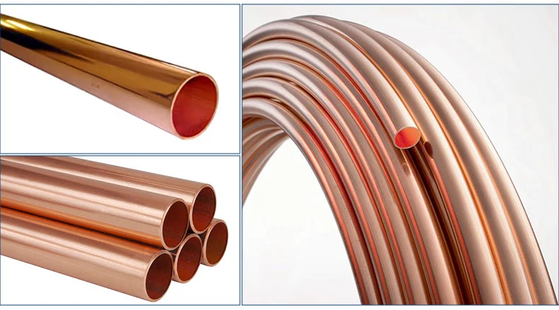 Hydraulic Copper Pipe Tube 15mm Copper Pipe Custom Copper Pipe Fitting